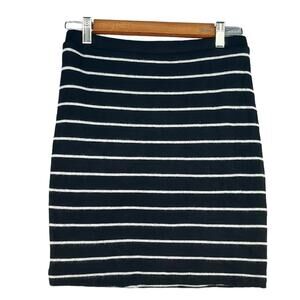 Indah Body Skirt Women's Large Striped Mini Skirt Stretchy